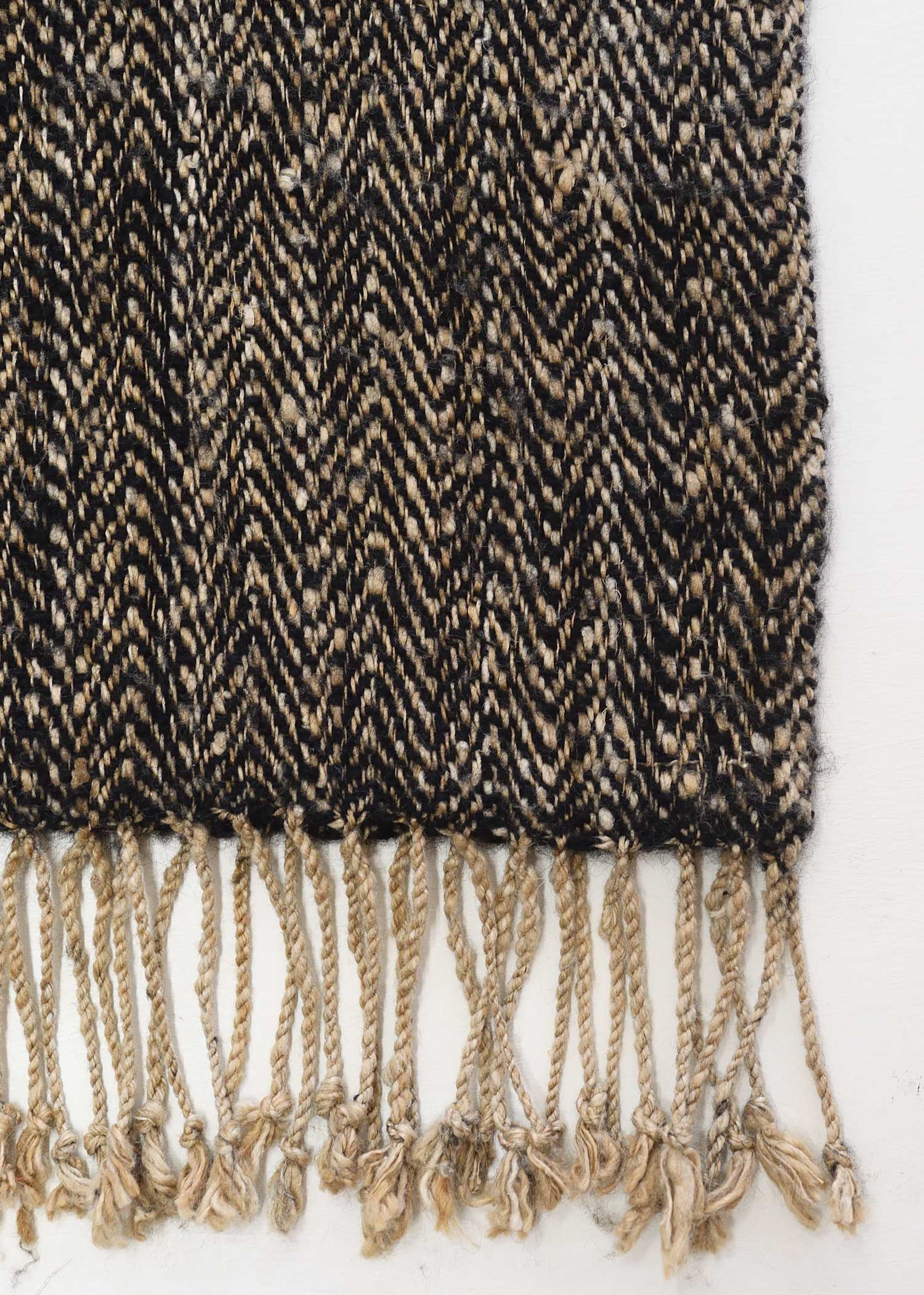 手織りシルク＆ヤクウールストール