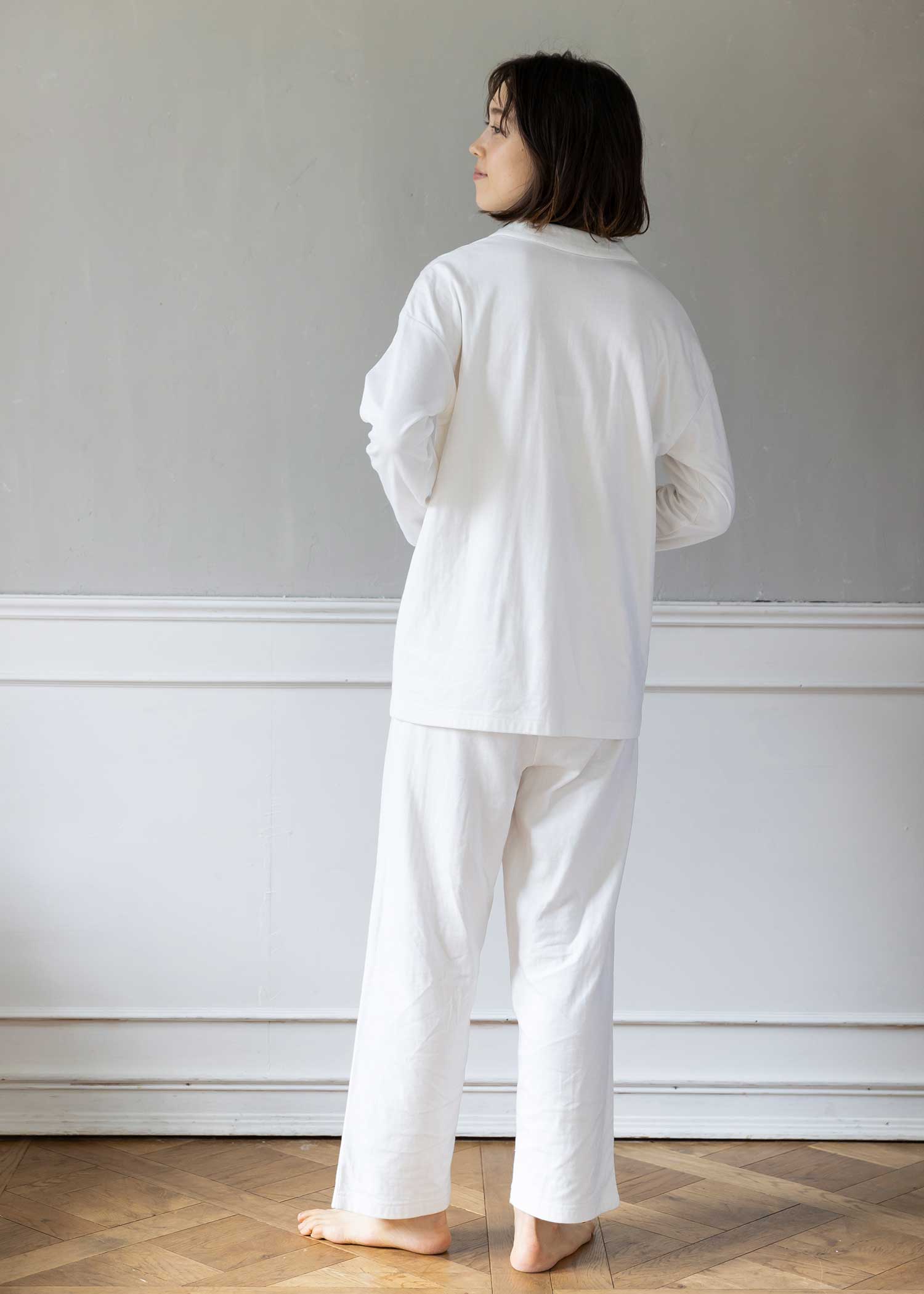 オーガニックコットンダブルガーゼ男女兼用パジャマ