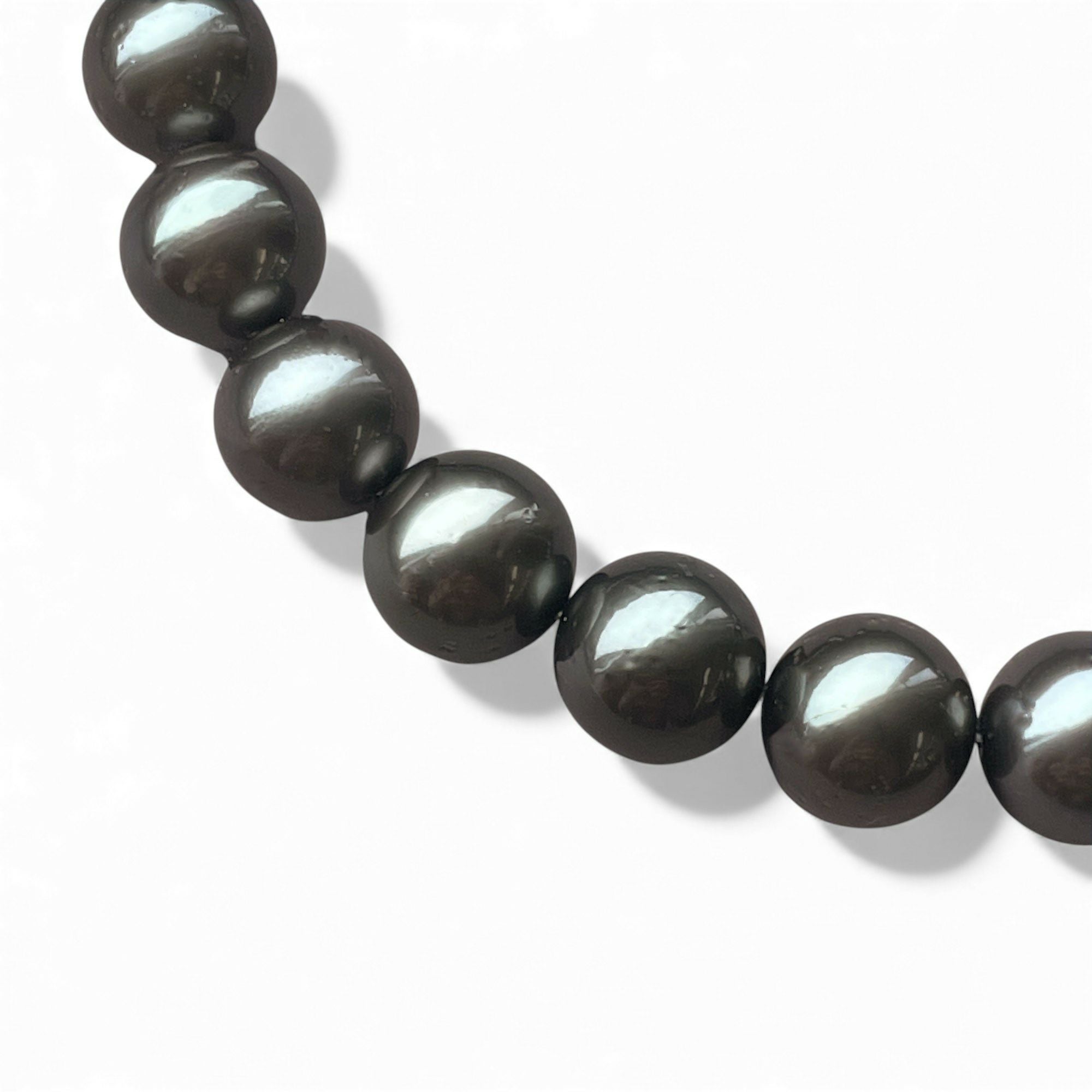 タヒチ黒蝶真珠 ネックレスセット 8-10mm/10mmUP | 南洋真珠ネックレス