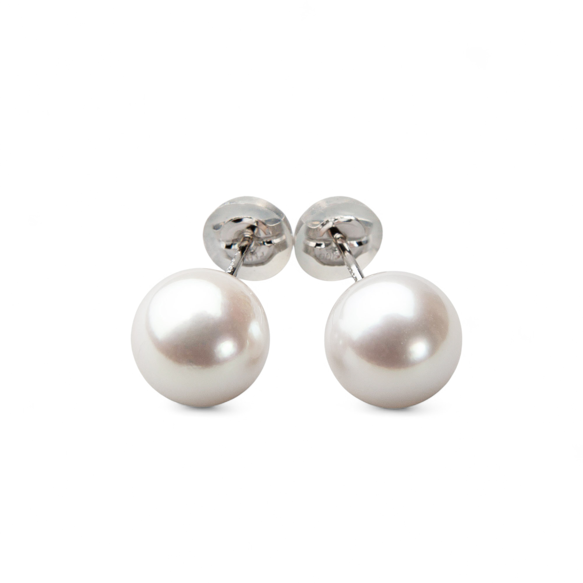 あこや真珠 ピアス8.0-8.5mm K18YG | あこや真珠ピアス・イヤリング