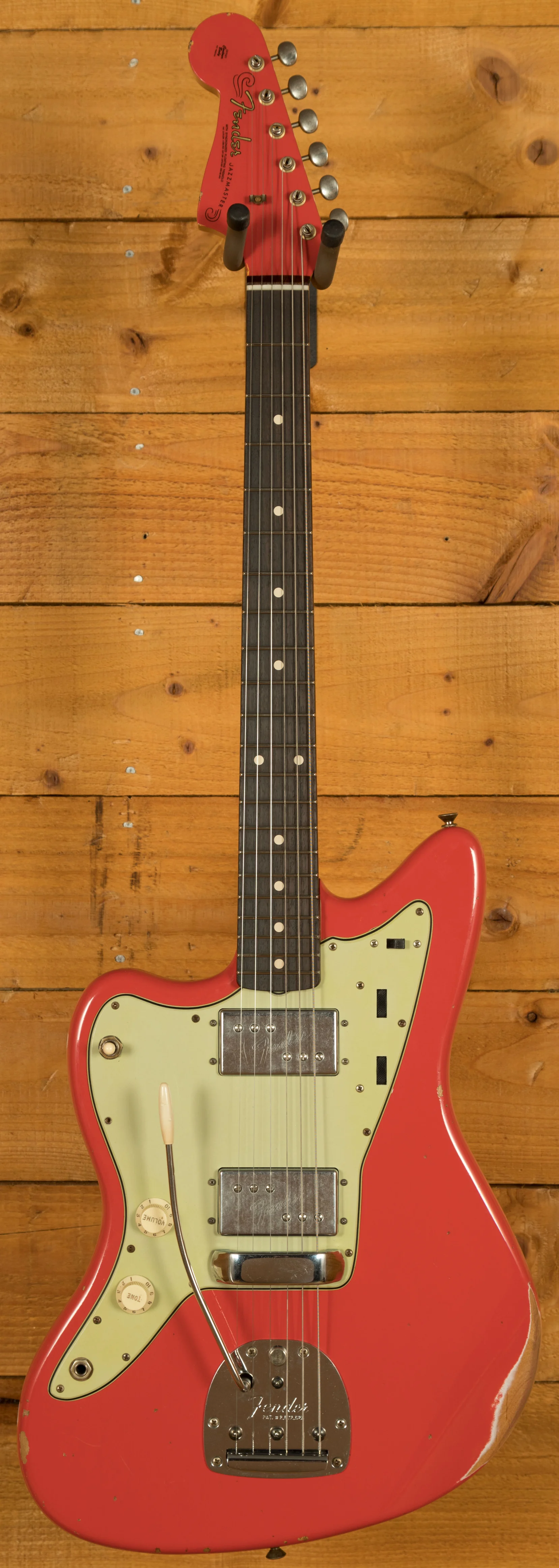 Fender Custom Shop 61 Jazzmaster Left-Handed - Relic Fiesta Red *Used*