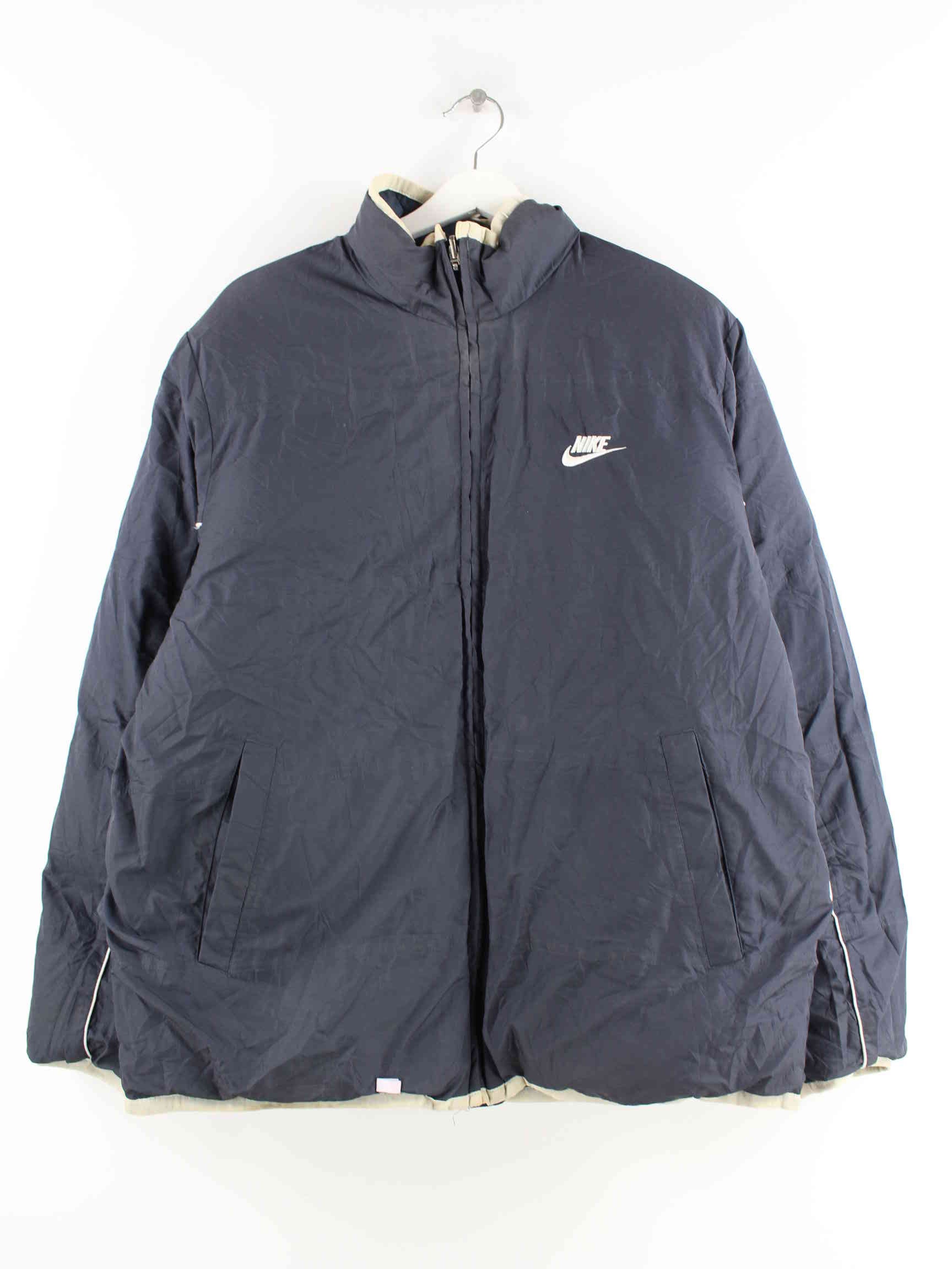 Nike y2k Vintage Down Reversible Jacket Gray L – Peeces