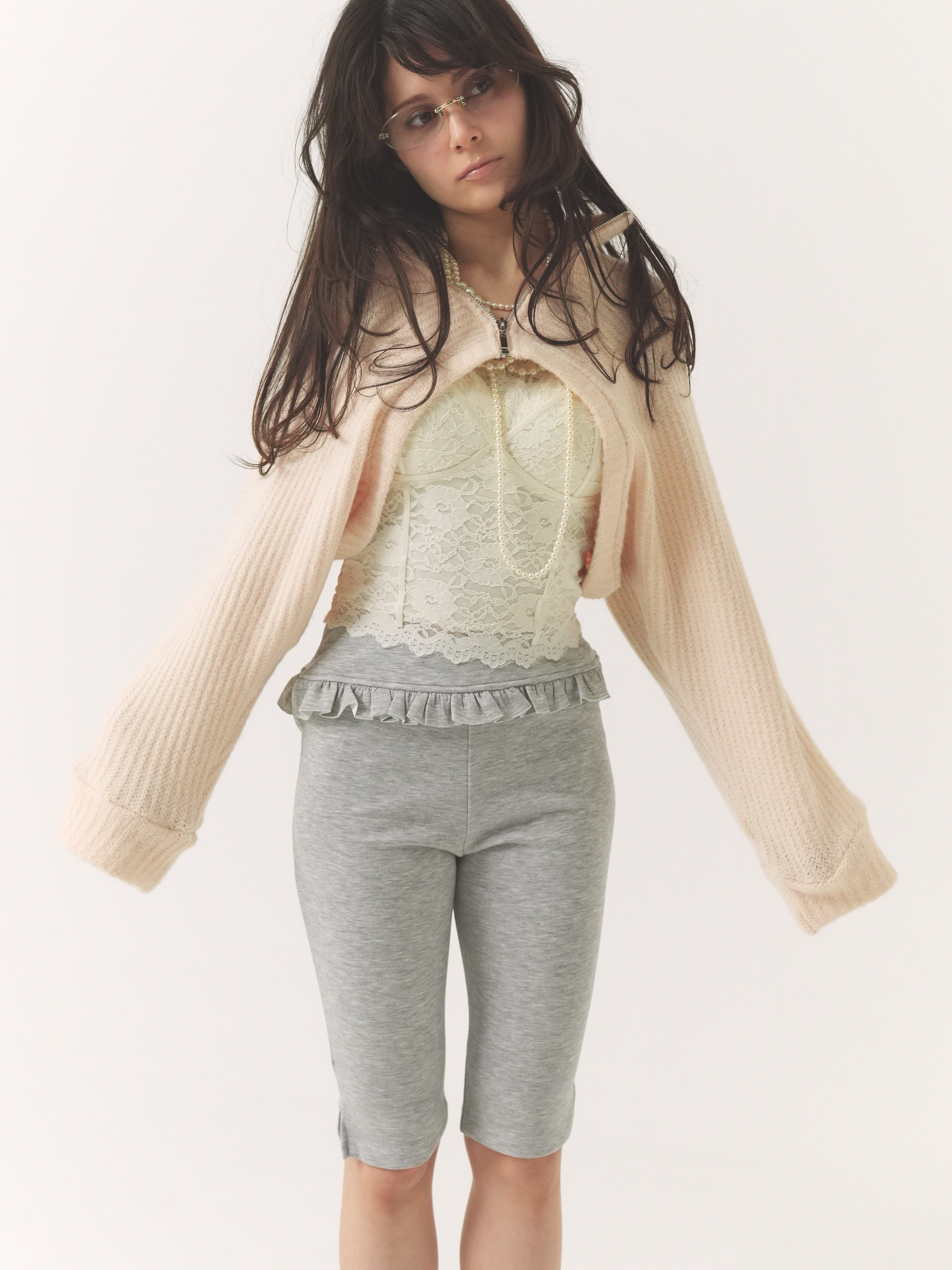 lace corset camisole｜PELLICULE | ぺリキュール