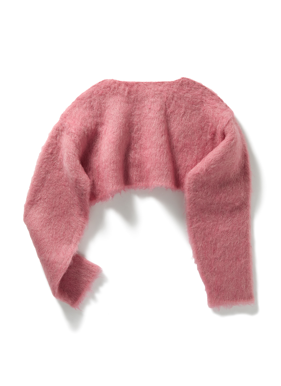 Wide Knit Top and Scarf/White｜PERVERZE | パーバーズの公式