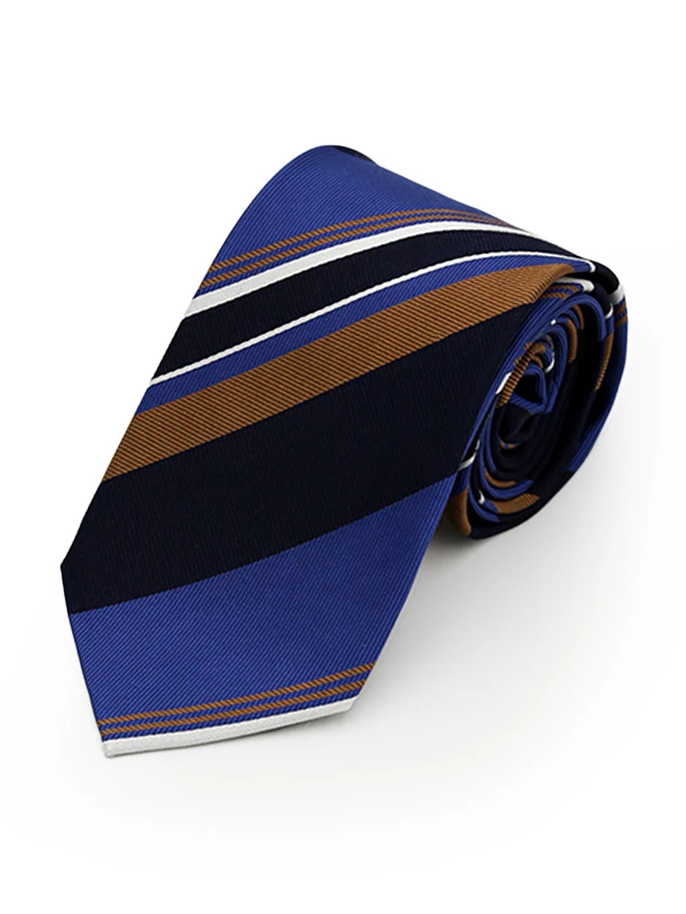 ブラウン 【WEB限定】エコペットネクタイ ドット柄 グレー/ブラウン