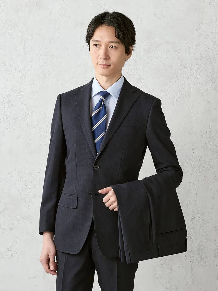 AB7(身長175-180、ウエスト90cm) | シングル ツーパンツ 2つボタン