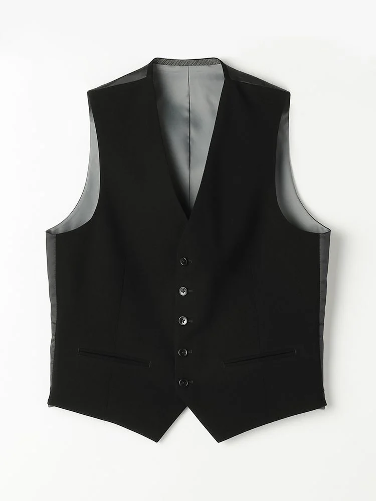 リバーシブル フォーマルベスト ブラック×グレー | P.S.FA公式通販