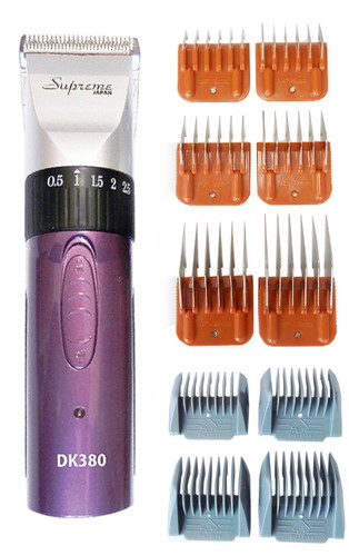 サプリーム コードレスクリッパー DK380KIT オレンジ/パープル
