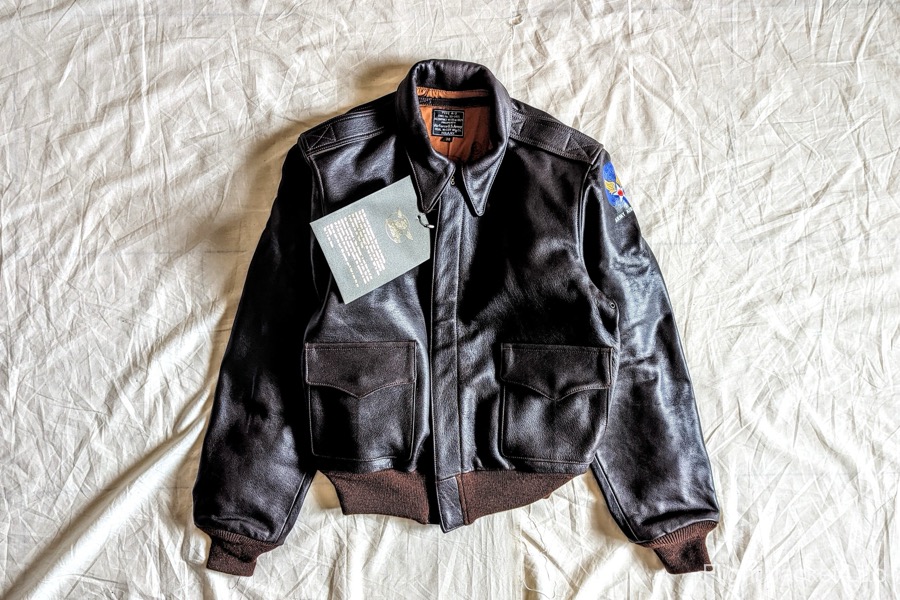The REAL McCOY'S】 A-2 Goatskin Special REAL McCOY Mfg.CO. 1992s