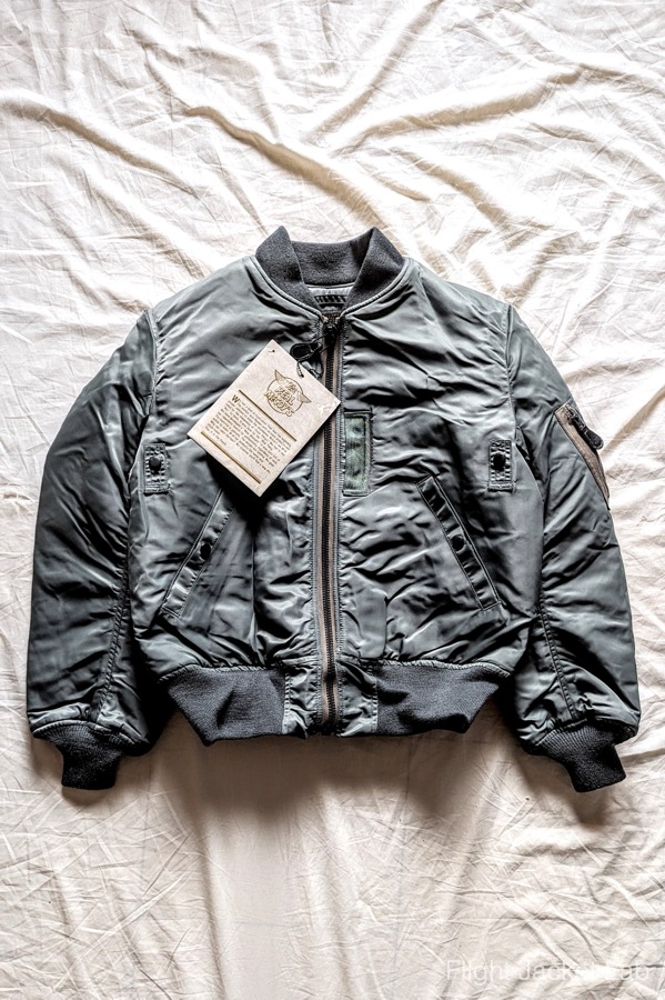 The REAL McCOY'S】 MA-1 Skyline Clothing 1995s 旧リアルマッコイズ