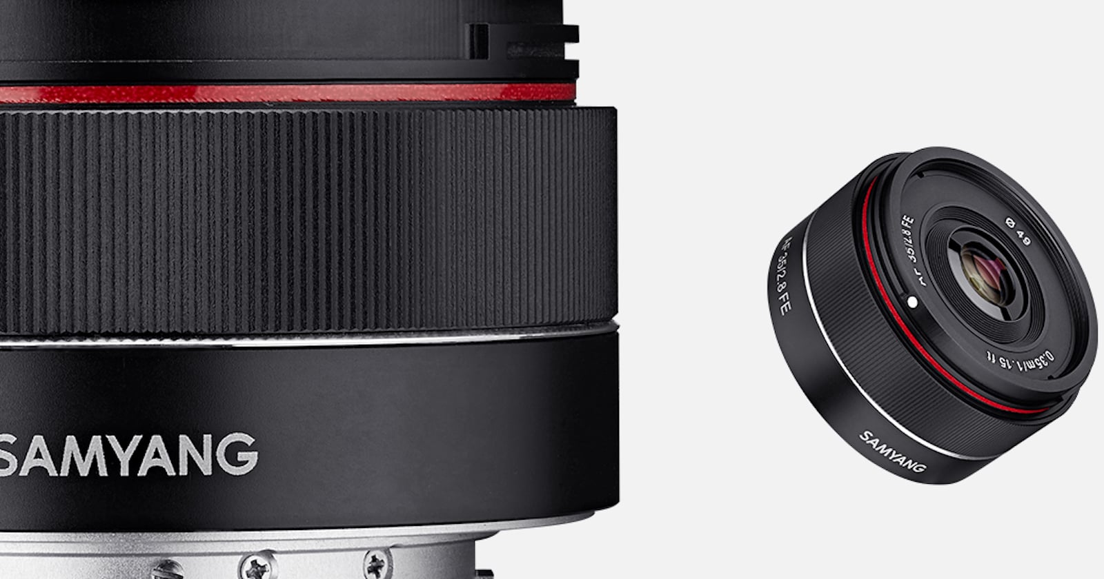 Samyang Unveils Tiny, Affordable 35mm f/2.8 Autofocus Lens for