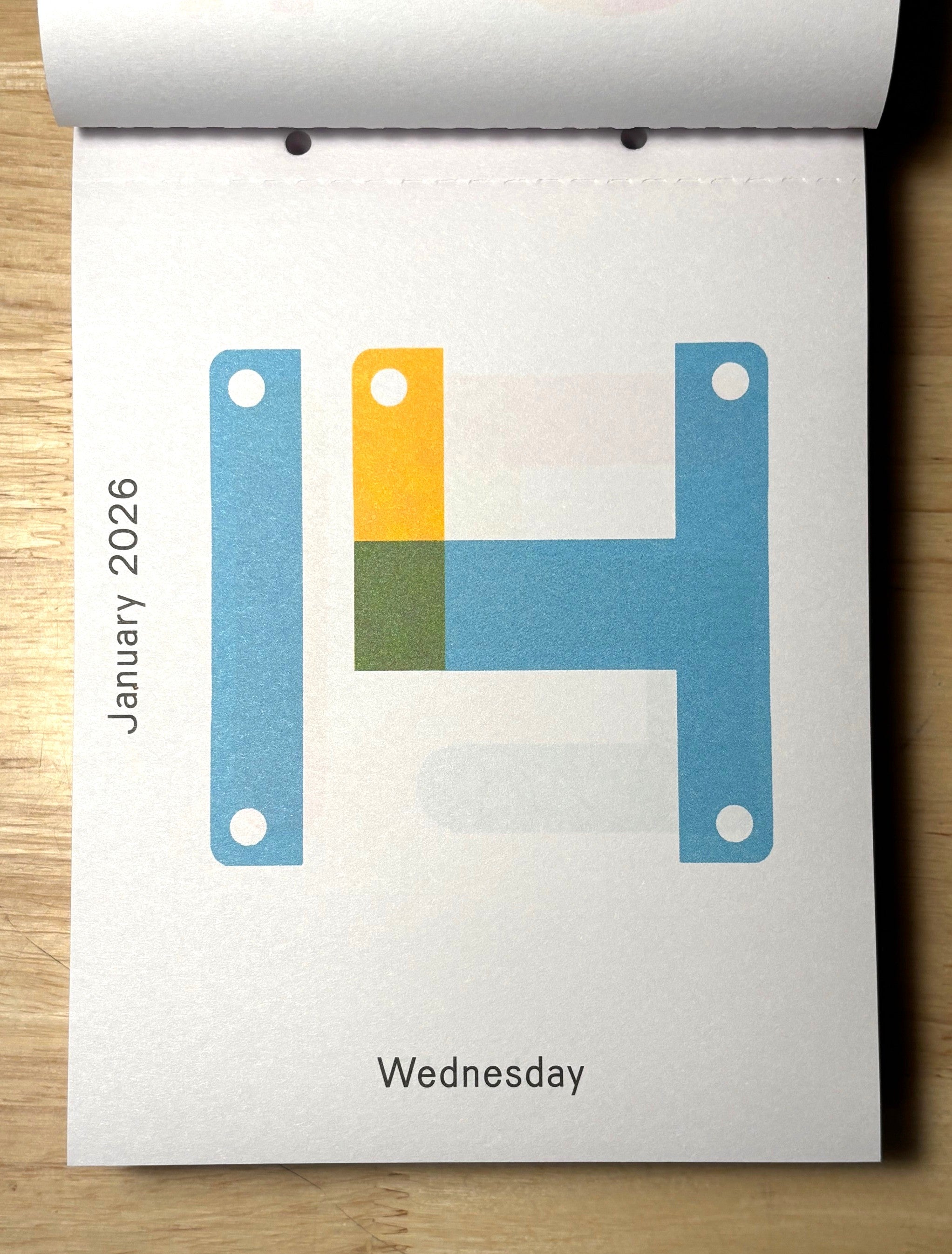 Karel Martens: Every Day Is a New Day – Calendar 2026 (OUT of