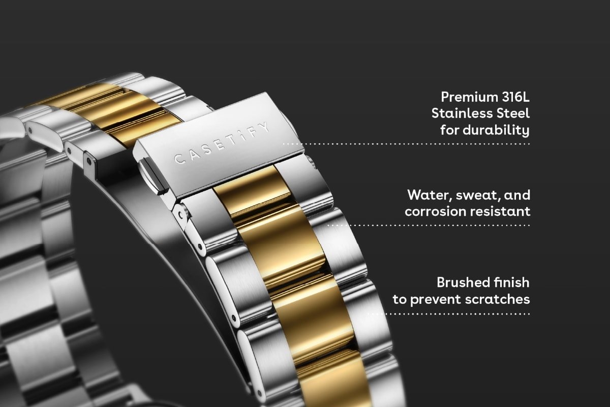 Casetify launches luxurious stainless steel band for all Apple