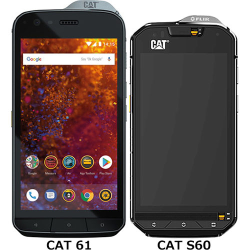 CAT S61」と「CAT S60」の違い - フォトスク