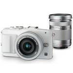 OLYMPUS PEN Lite E-PL6 EZ ダブルズームキット (ホワイト) - 価格比較