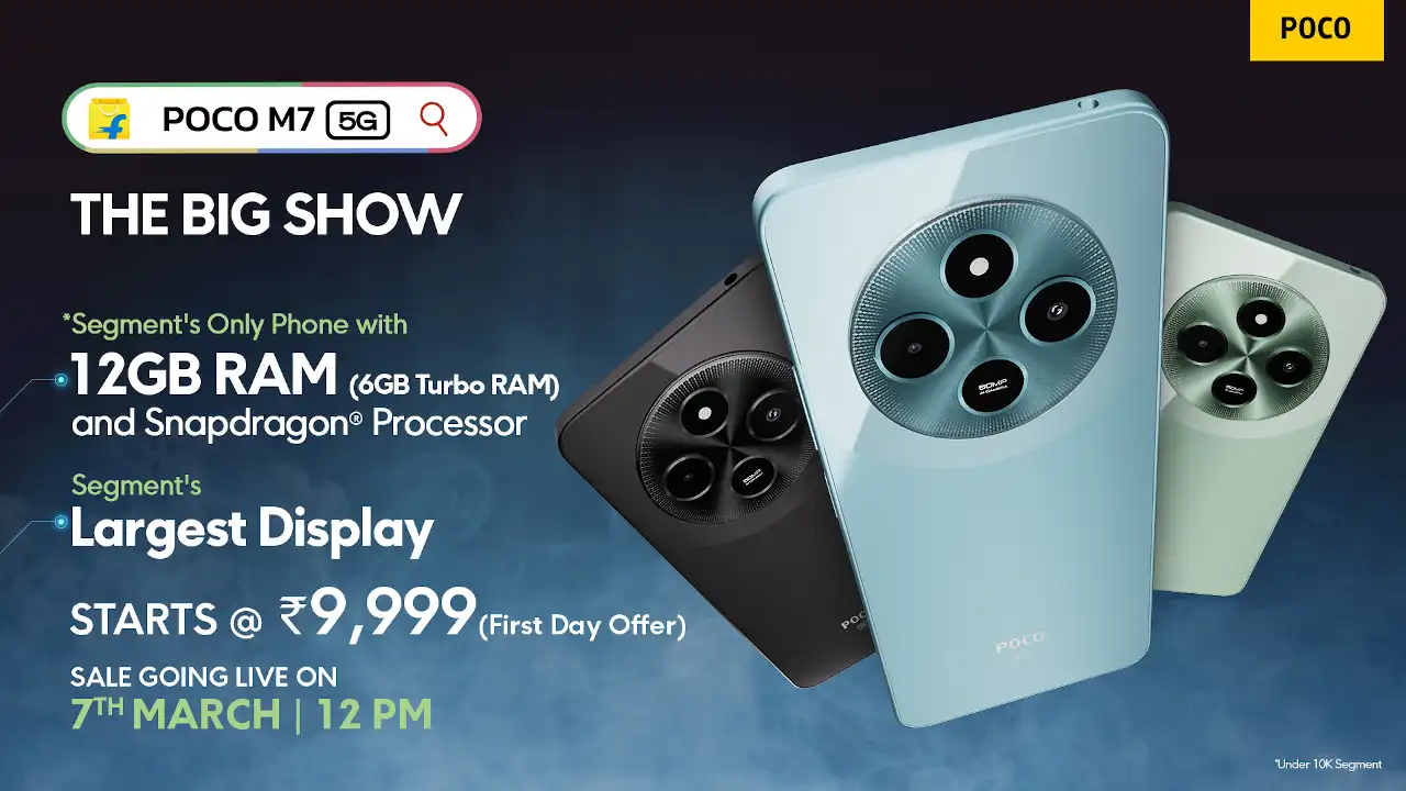 POCO M7 5G 発表、6.88インチ120Hz・SD4 Gen2搭載 | phablet.jp (ファ
