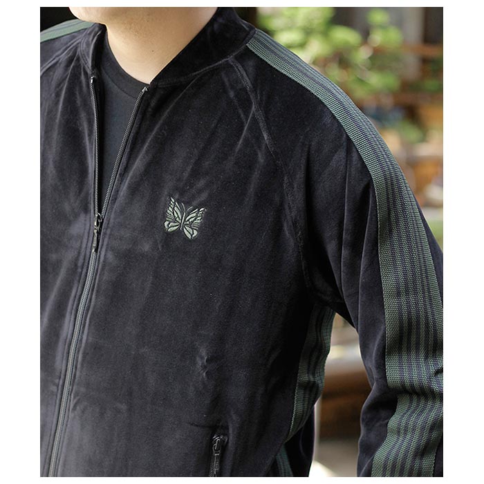 ニードルズ NEEDLES ベロア トラックジャケット R.C. Track Jacket - C