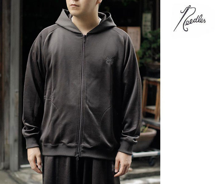 ニードルズ NEEDLES ブライトジャージ ジップドフーディー Zipped