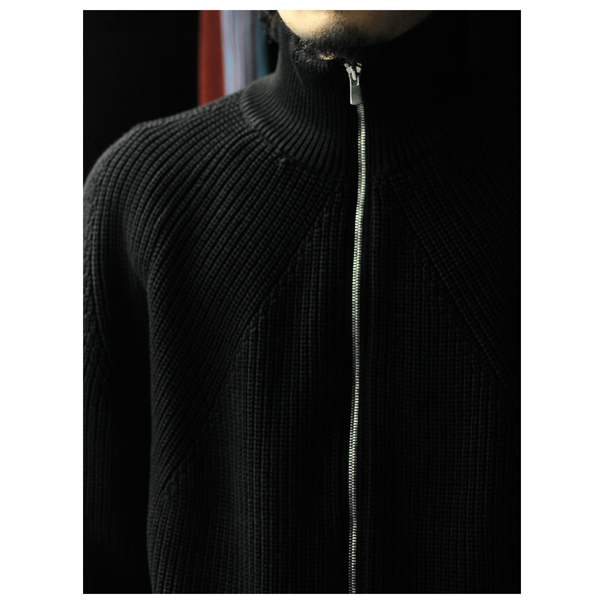 バトナー BATONER コットン シグネチャー ドライバーズ ニット