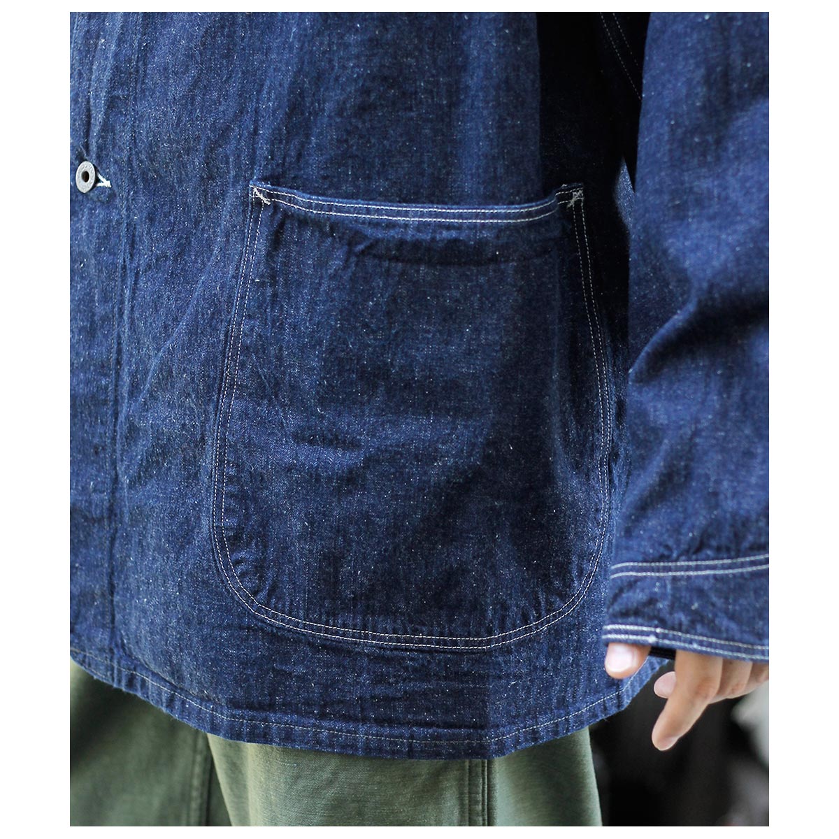 orSlow オアスロウ 40'S 大戦 デニム ルーズフィット カバーオール