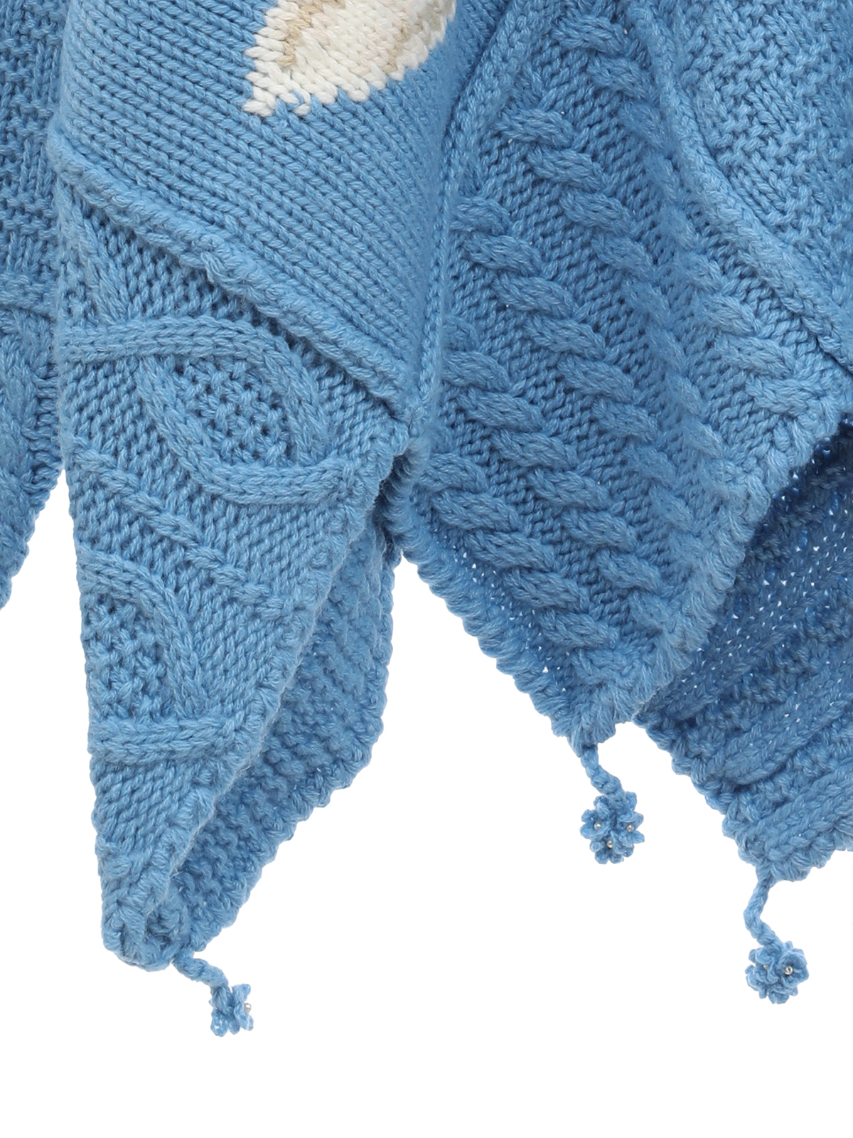 OUTLET】SWAN LAKEモチーフパッチワークニット｜ピンクハウス