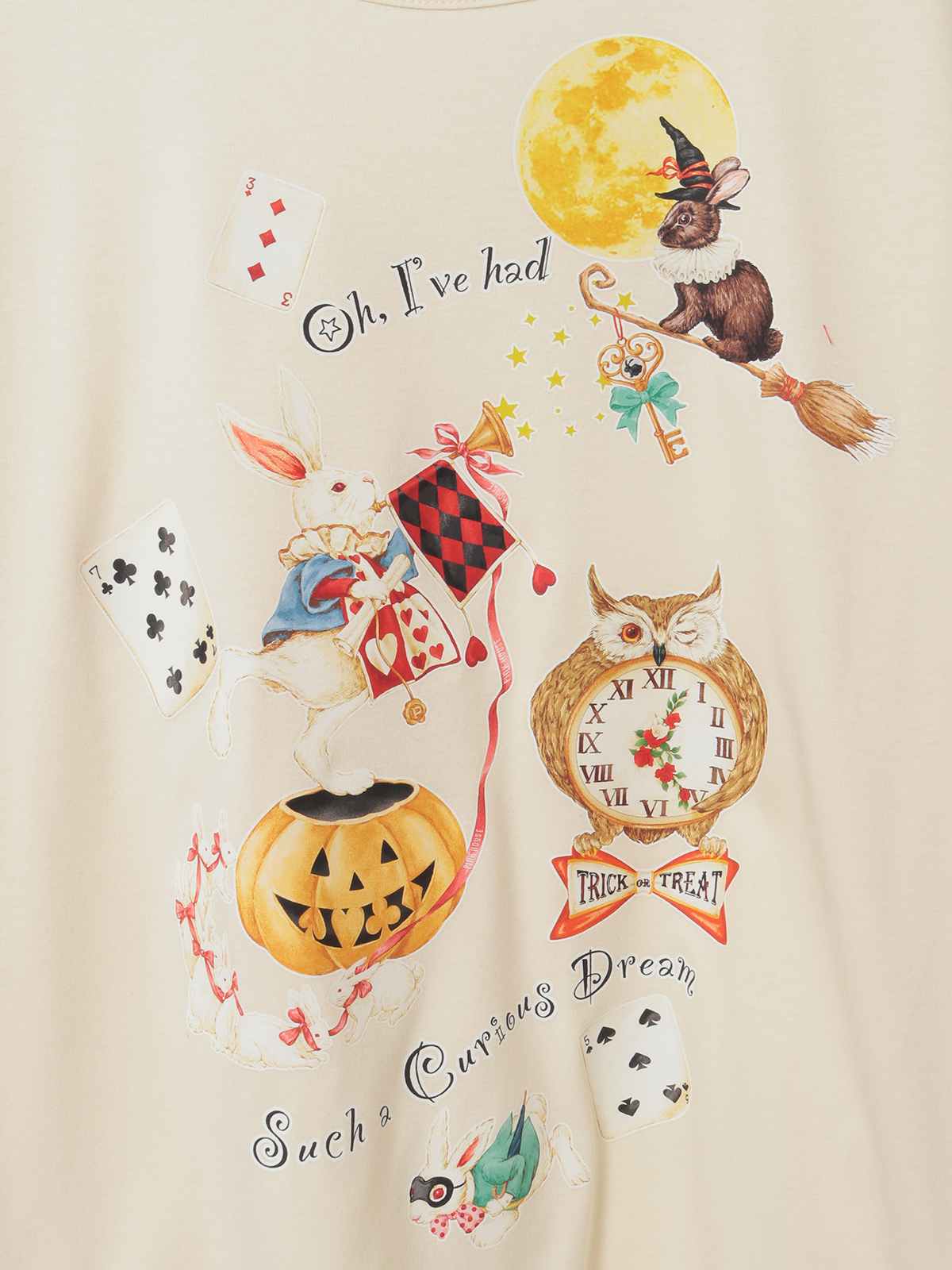 OUTLET】ハロウィーンワンダーランドプリントカットソー｜ピンクハウス