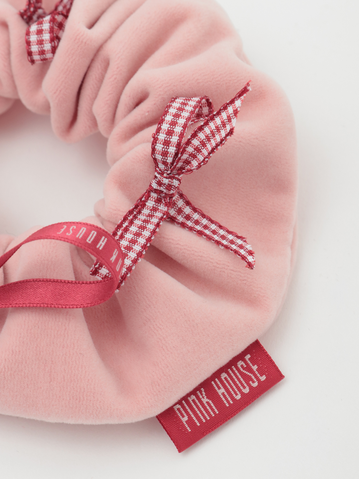 リボンいっぱいベロアシュシュ｜ピンクハウスオフィシャルオンライン