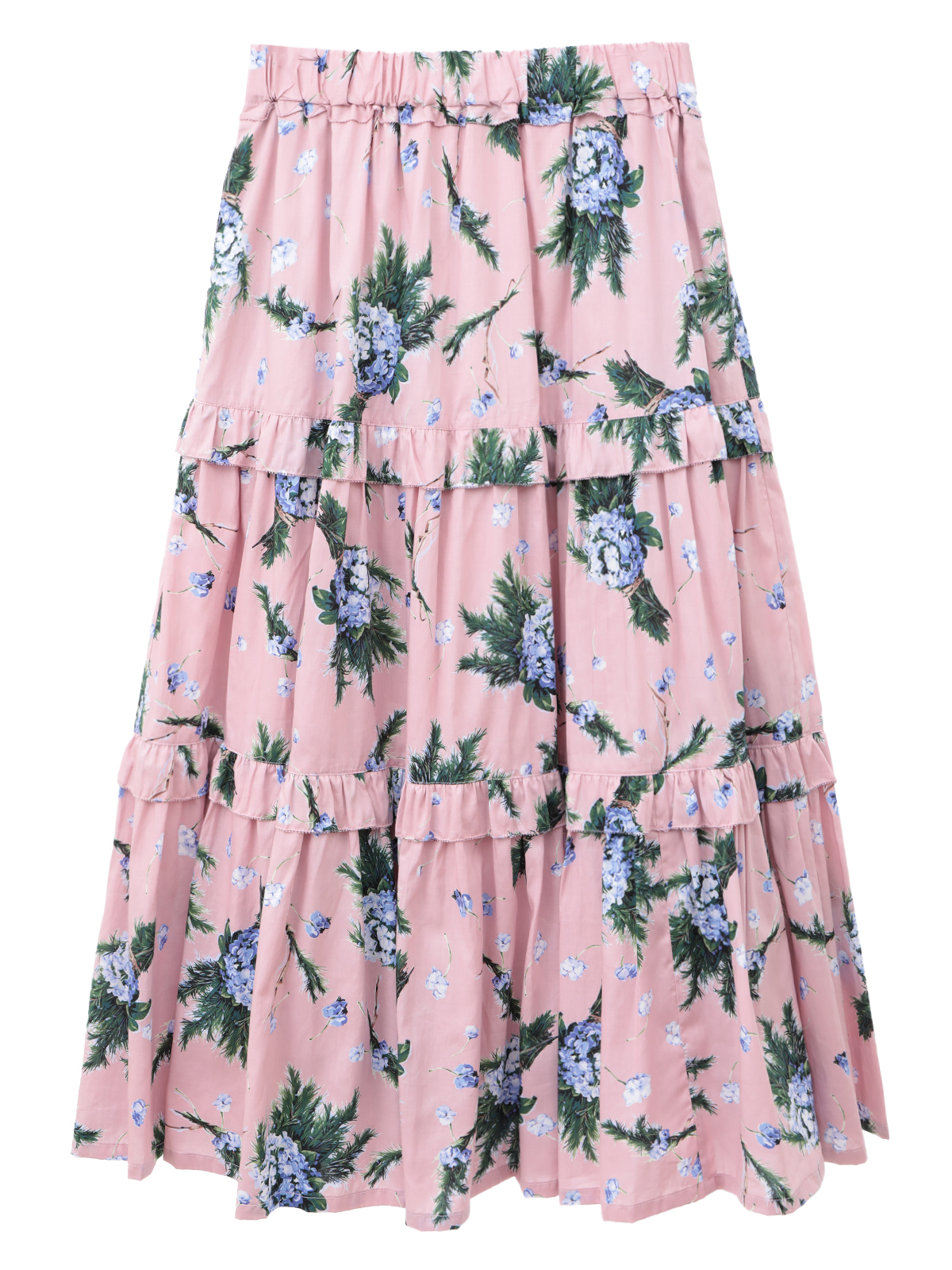 ローズマリーとアジサイpt.スカート｜ピンクハウスオフィシャル