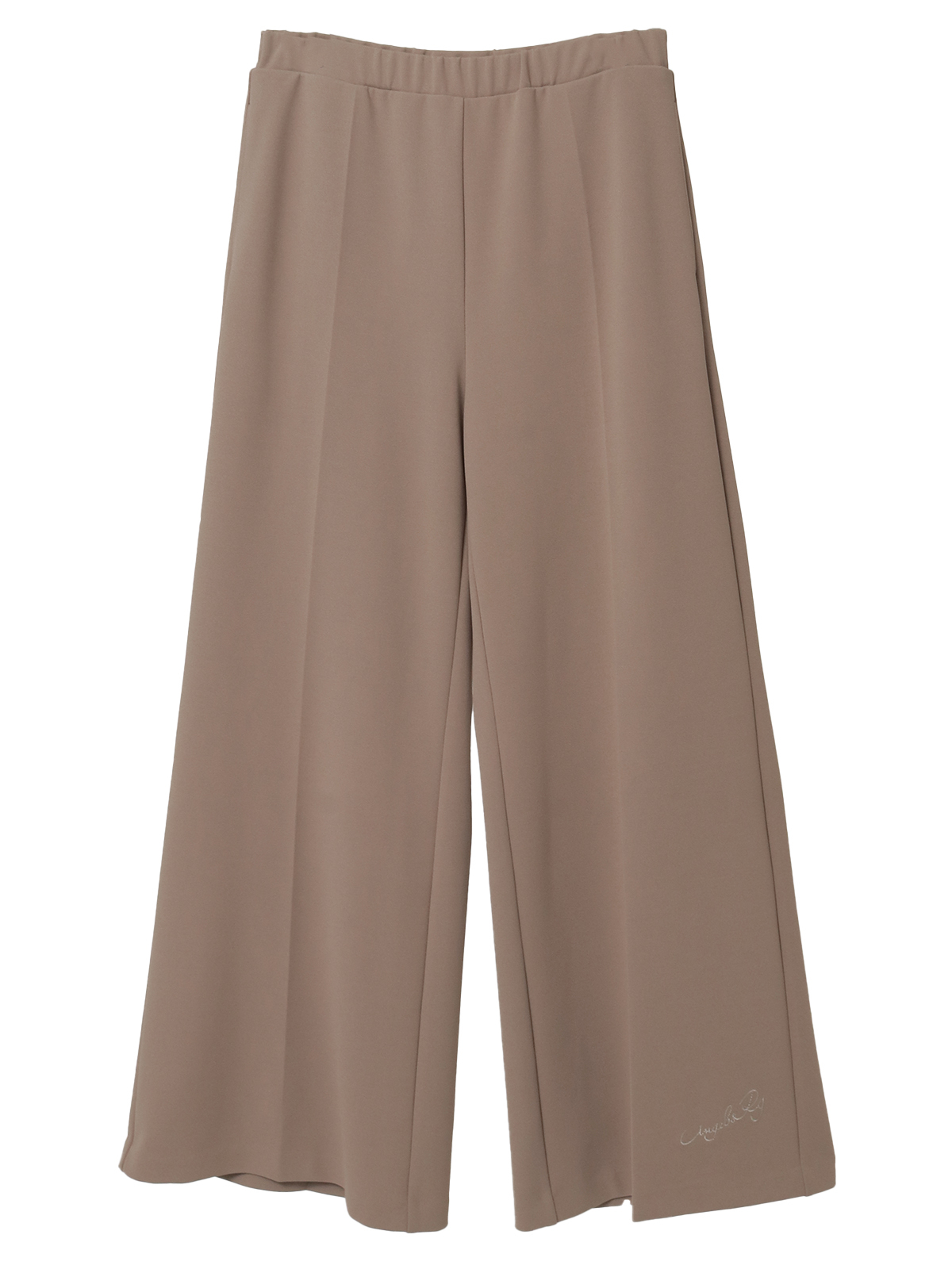 ロゴ刺繍入りワイドパンツ｜ピンクハウスオフィシャルオンラインストア