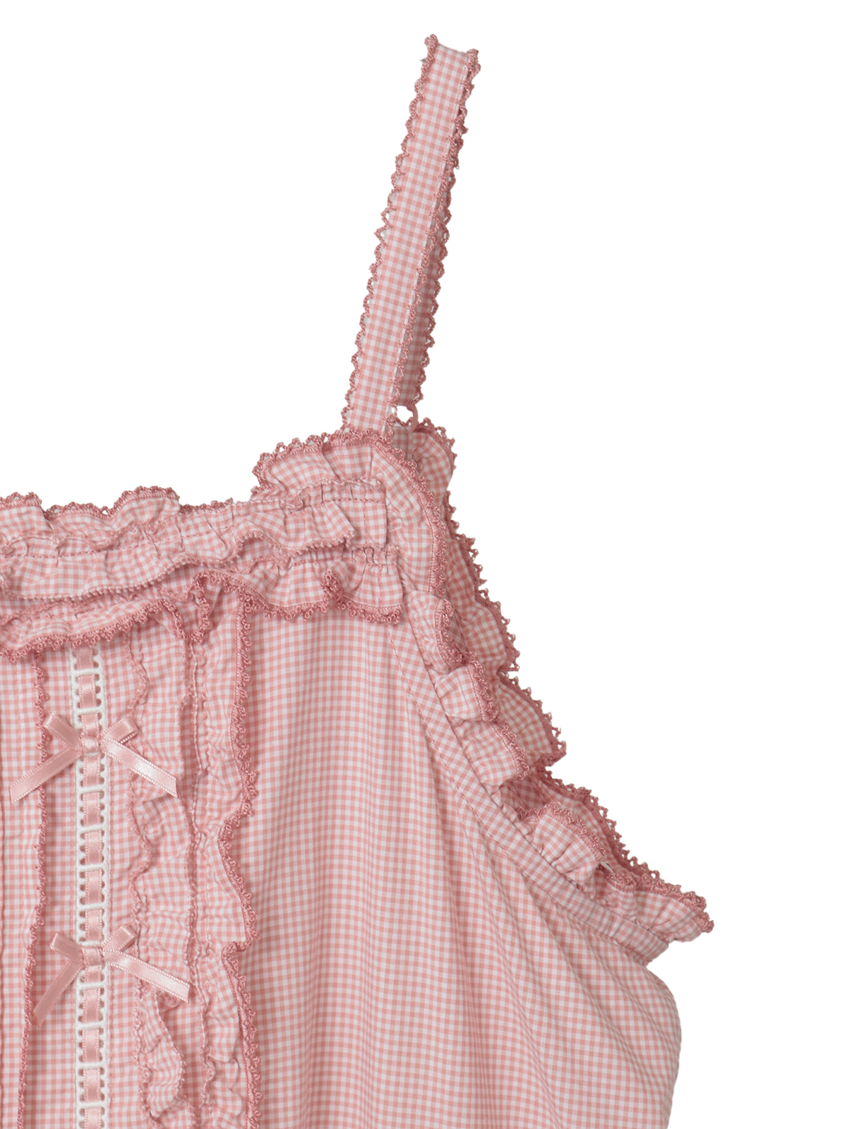 フリル使いキャミソールチュニックブラウス｜ピンクハウスオフィシャル