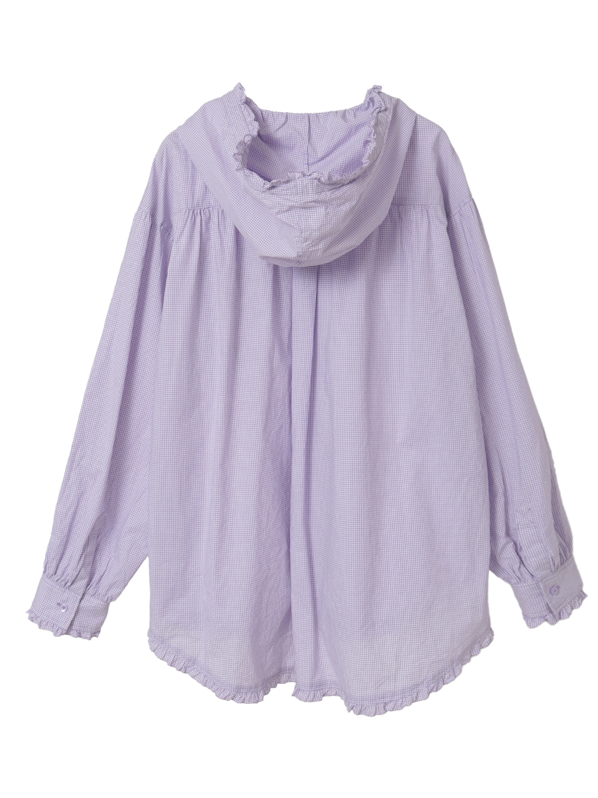 ネームワッペン使いギンガムフードブラウス｜ピンクハウスオフィシャル