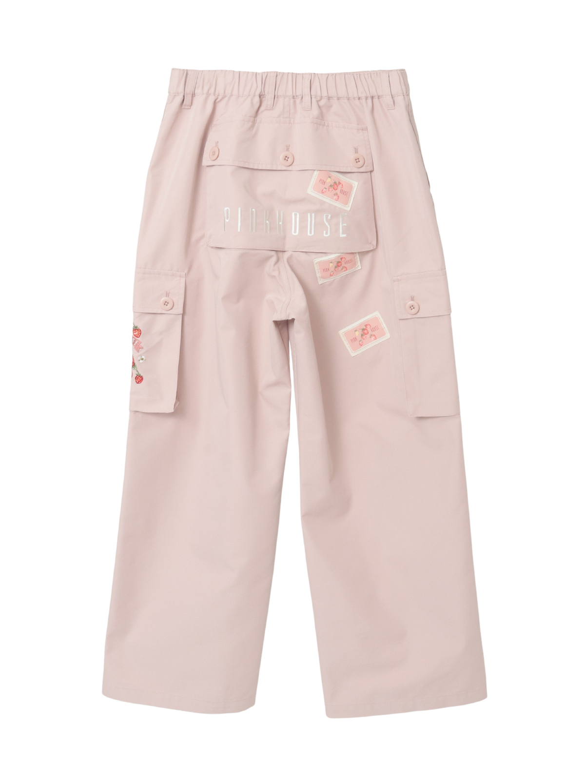 苺ブーケ刺繍カーゴパンツ｜ピンクハウスオフィシャルオンラインストア