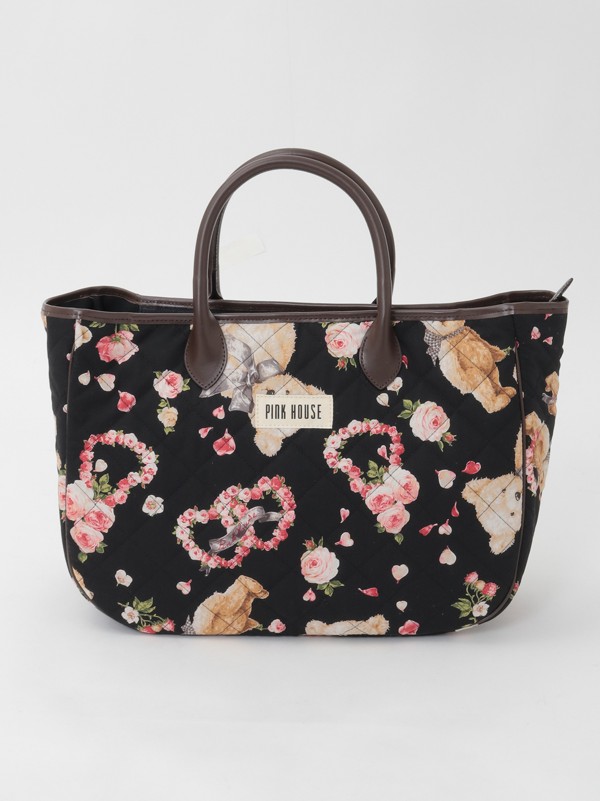 テディローズプリントキルティングバッグ｜ピンクハウスオフィシャル