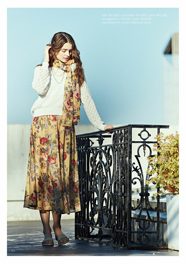 インゲボルグのSpring ＆ Summerカタログ｜PINK HOUSE OFFICIAL ONLINE