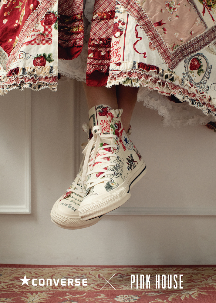 PINK HOUSE Salon de Fraise with CONVERSE｜ピンクハウスオフィシャル