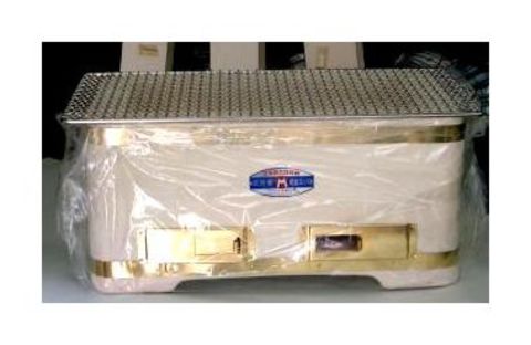 奥能登天然珪藻土 丸和工業 切り出し七輪 チャンピオン七輪 真鍮巻き