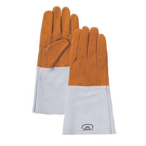 アーク溶接革手袋No.4A電気溶接用5本指手袋(10双)