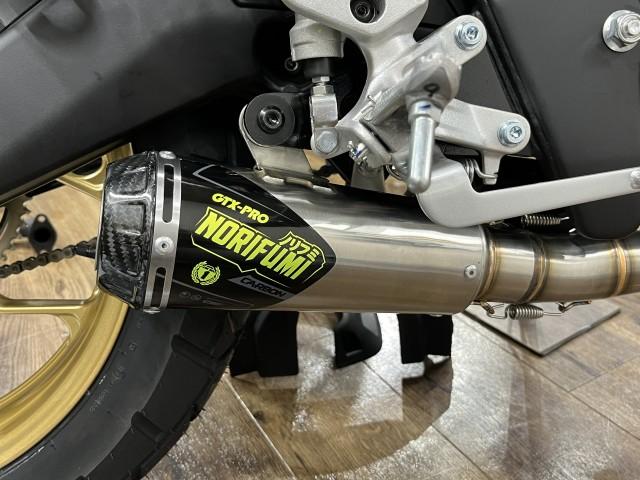 XSR155にNORIFUMI GTX-PRO CARBONマフラーを装着しました。（オート
