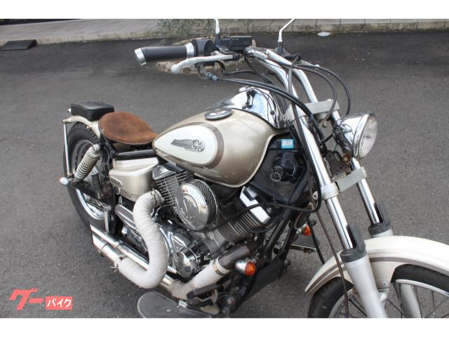 ヤマハ ドラッグスター250 ライザーハンドル フラットフェンダー