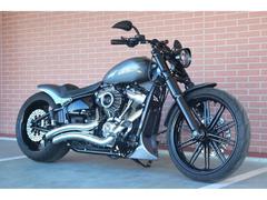 ブレイクアウト(FXBRS)グリップヒーター取り付け（ハーレー