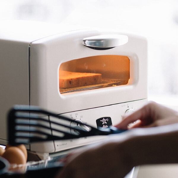 Aladdin AGT-G13B(W) ホワイト [グラファイト グリル&トースター (4枚