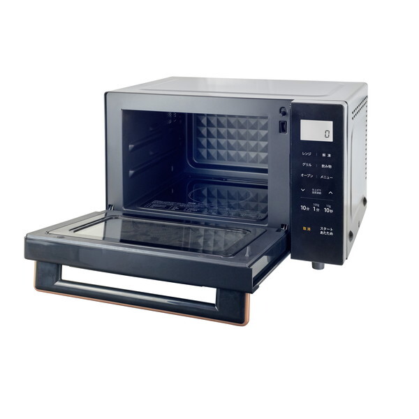 山善 YRJ-F183TV ブラック [オーブンレンジ (18L)] | 激安の新品・型