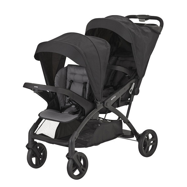 KATOJI ベビーカー 二人でゴーDX シングルタイヤ オニキス ブラック