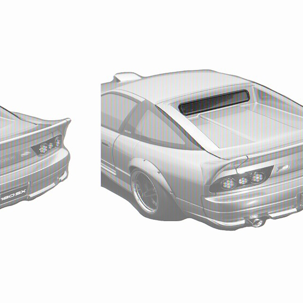 クリエーションモデル 180SX アイローネゲート 66732 | 激安の新品・型