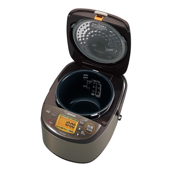象印 NP-GK05 ステンレスブラウン 極め炊き [IH炊飯器 (3合炊き