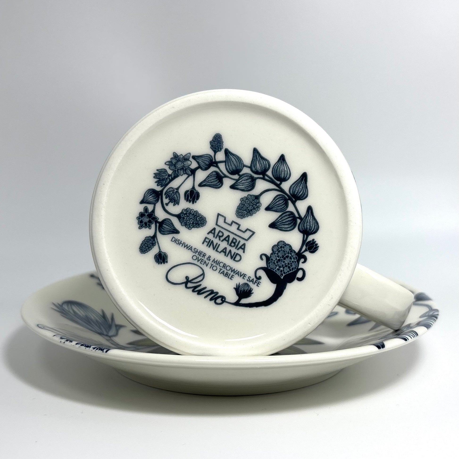 ARABIA Runo ティーカップ スプリングドロップ（アラビア/ルノ）②