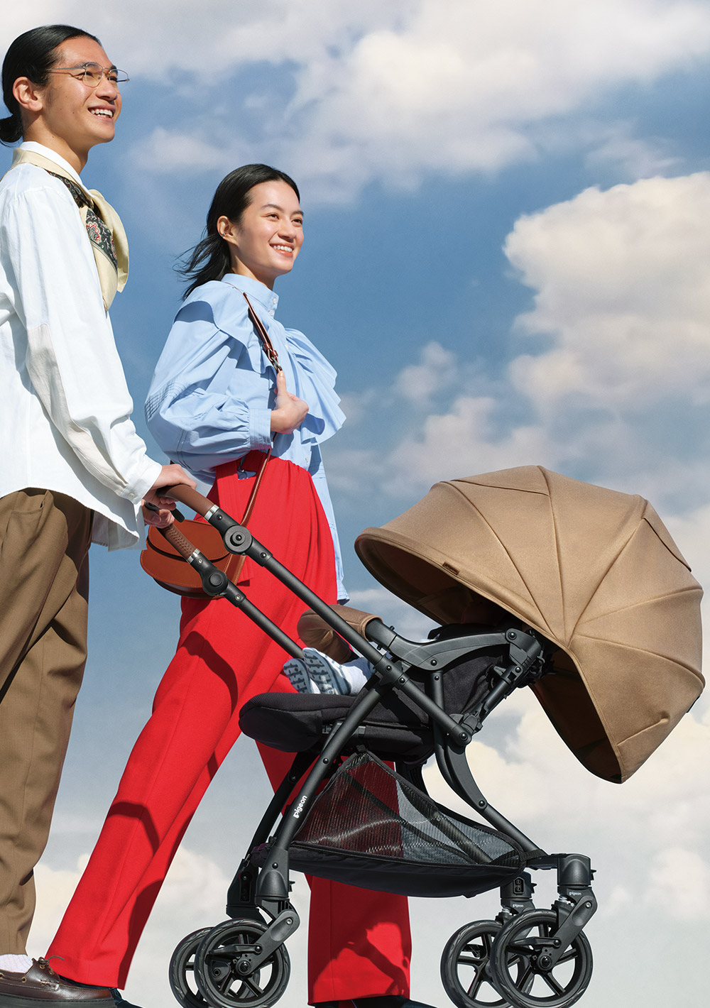 Runfee (ランフィ) | A形(A型)シングルタイヤベビーカー | ピジョン