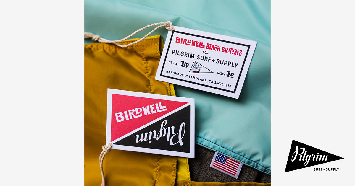 Birdwell Beach Britches × Pilgrim Surf+Supply『Board Short』『Tote