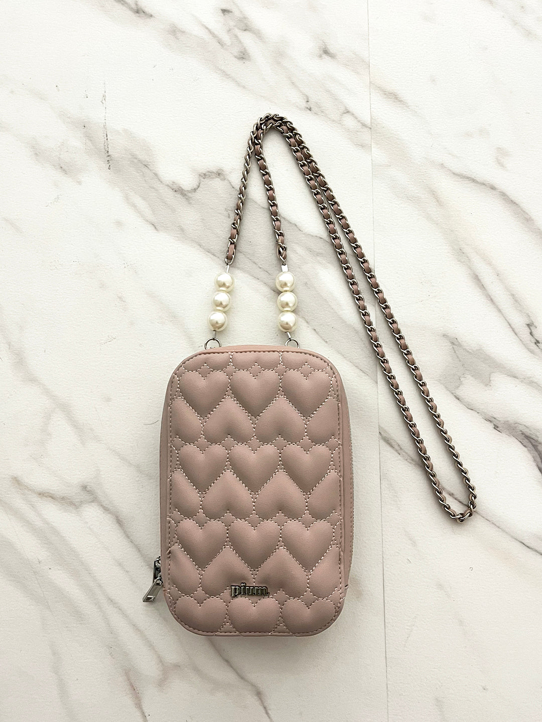 ハートキルティングフォンホルダー – pium