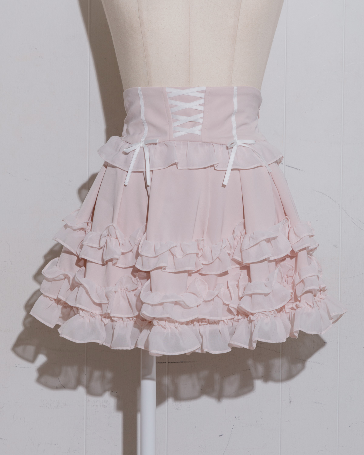 コルセットボリュームフリルスカート – pium